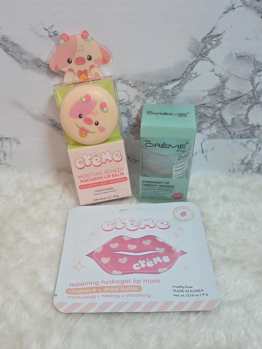 Crème Moisture Remedy Lip Set NWT